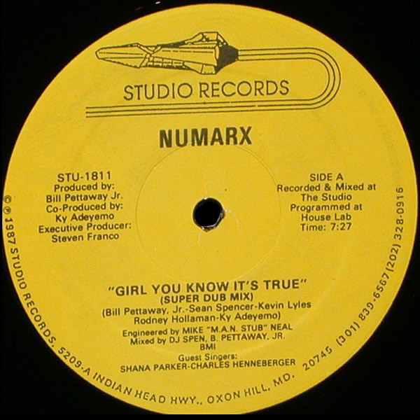 NUMARX - Girl You Know It's True