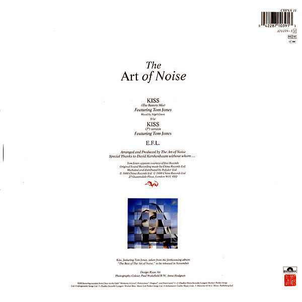 THE ART OF NOISE feat TOM JONES - Kiss