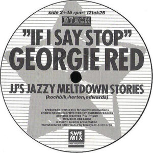 GEORGIE RED – If I Say Stop