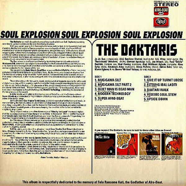 THE DAKTARIS - Soul Explosion