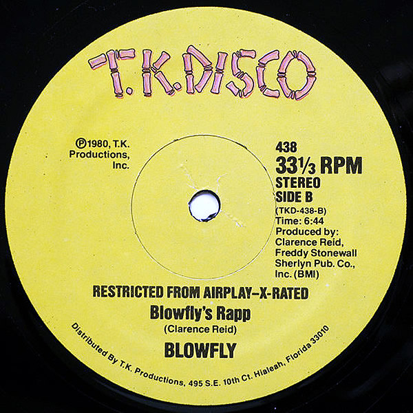BLOWFLY - Rapp Dirty/Blowfly's Rapp