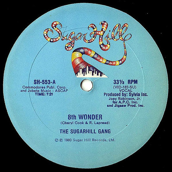 SUGARHILL GANG - 8th Wonder