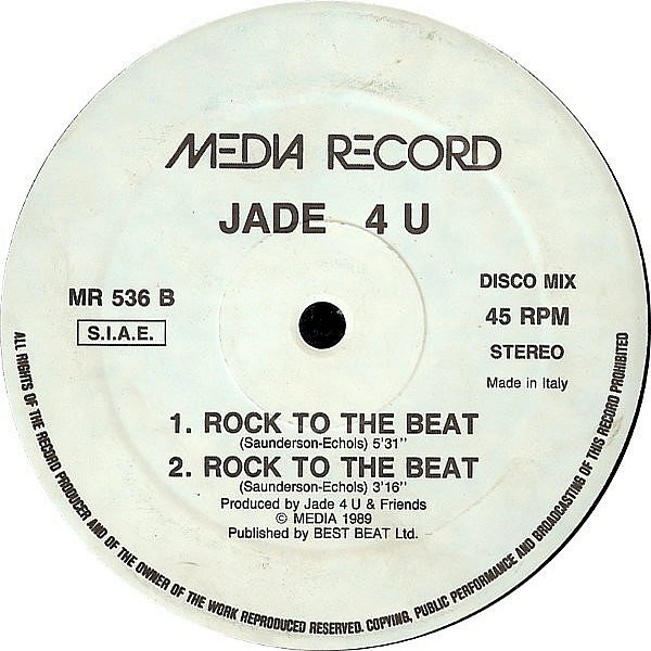 JADE 4 U - Rock To The Bone/Rock To The Beat