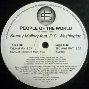 STACEY MALLORY feat D.C. WASHINGTON – People Of The World