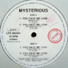 MYSTERIOUS - You Gave Me Love