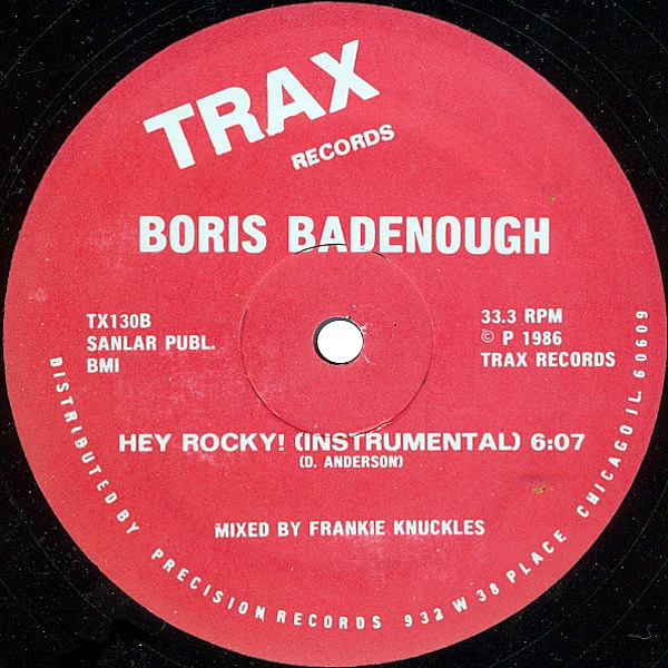 BORIS BADENOUGH - Hey Rocky!