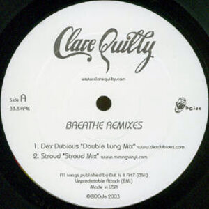 CLARE QUILTY – Breathe Remixes