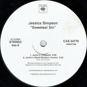 JESSICA SIMPSON – Sweetest Sin