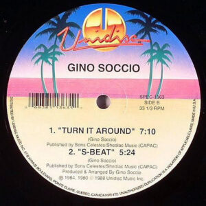 GINO SOCCIO – Its Alright/Turn It Around/S-Beat