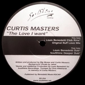 CURTIS MASTERS - The Love I Want