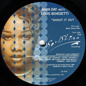INAYA DAY meets LOUIS BENEDETTI – Shout It Out