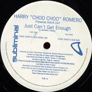 HARRY CHOO CHOO ROMERO feat INAYA DAY – Just Can’t Get Enough