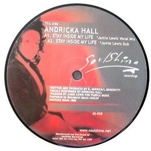 ANDRICKA HALL / DEEP SWING - Stay Inside My Life/Shelter