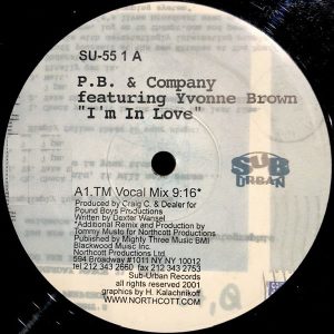 PB & COMPANY feat YVONNE BROWN - I'm In Love Part 1