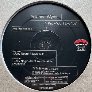 YOLANDA WYNS – I Know You, I Love You