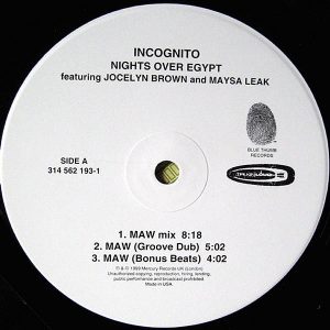 INCOGNITO feat JOCELYN BROWN & MAYSA LEAK – Nights Over Egypt
