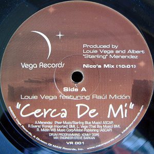 LOUIE VEGA feat RAUL MIDON – Cerca De Mi