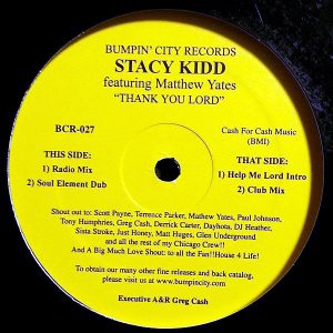 STACY KIDD feat MATTHEW YATES - Thank You Lord
