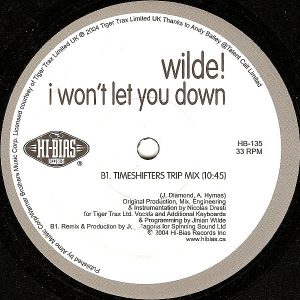 WILDE! – I Won’t Let You Down