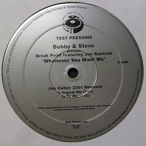 BOBBY & STEVE presents BREAK POINT feat JON BANFIELD - Whenever You Want Me
