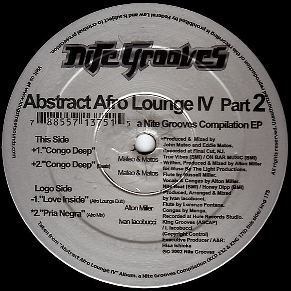 VARIOUS - Abstract Afro Lounge IV Part 2