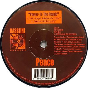 PEACE – Power To The People