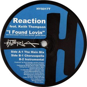 REACTION feat KEITH THOMPSON - I Found Lovin'