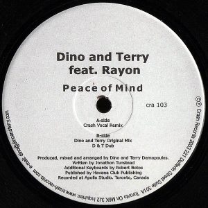 DINO & TERRY feat RAYON – Peace Of Mind