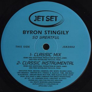 BYRON STINGILY – So Greatful