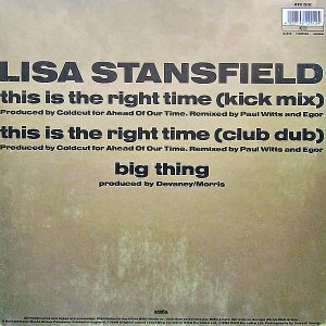 LISA STANSFIELD – This Is The Right Time ( Kick Mix )