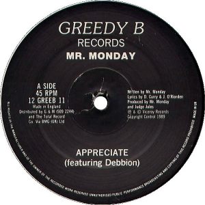 MR MONDAY - Appreciate/Keep On