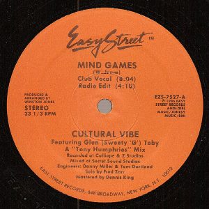 CULTURAL VIBE feat GLEN SWEETY TOBY – Mind Games