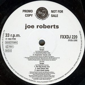 JOE ROBERTS - Lover