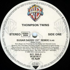 THOMPSON TWINS – Sugar Daddy