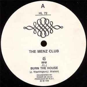 THE MENZ CLUB / THE MAX - Burn The House/People Of All Nations