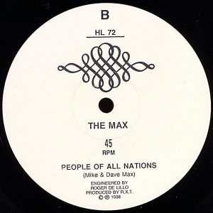 THE MENZ CLUB / THE MAX – Burn The House/People Of All Nations