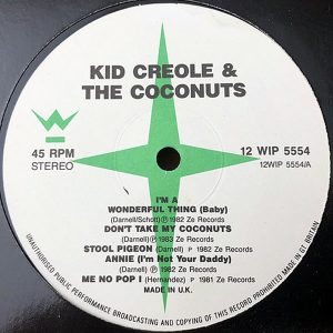 KID CREOLE & THE COCONUTS - Megamix/Double On Back