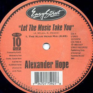 ALEXANDER HOPE - Let The Music Take You