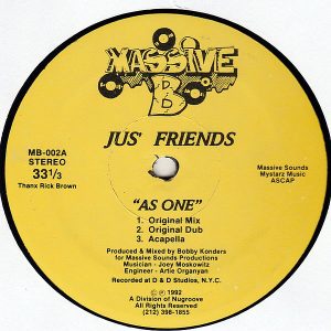 JUS' FRIENDS - As One
