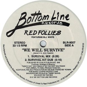 RED FOLLIES feat MJ WHITE - We Will Survive