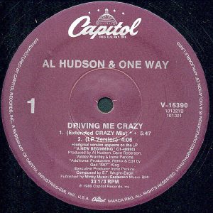 AL HUDSON & ONE WAY – Driving Me Crazy