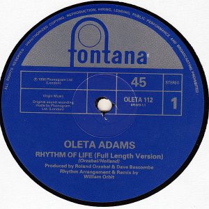 OLETA ADAMS – Rhythm Of Life
