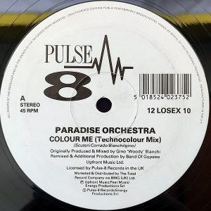 PARADISE ORCHESTRA – Colour Me Remix