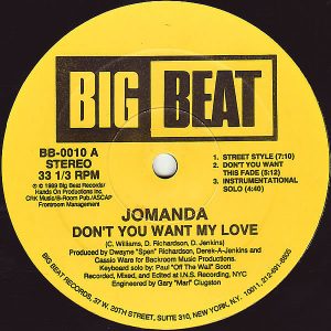 JOMANDA – Don’t You Want My Love