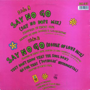 DE LA SOUL – Say No Go