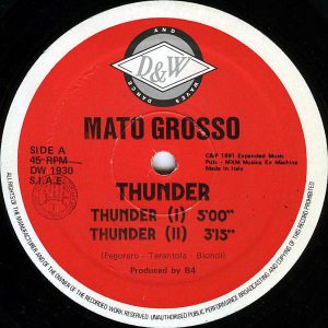 MATO GROSSO – Thunder