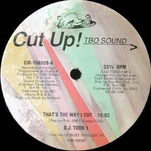 DJ TODD 1 - That's The Way I Cut