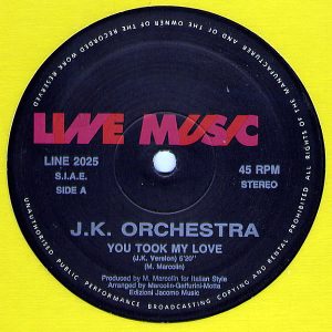 J.K. ORCHESTRA - You Took My Love
