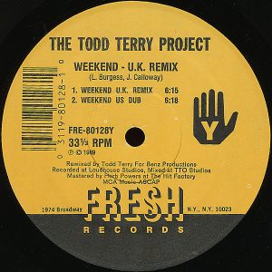 THE TODD TERRY PROJECT – The Circus/ It’s Just In House