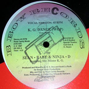 SEAN BABY & NINJA D feat MR MISTER KG – K.G. Dance ( Wop )